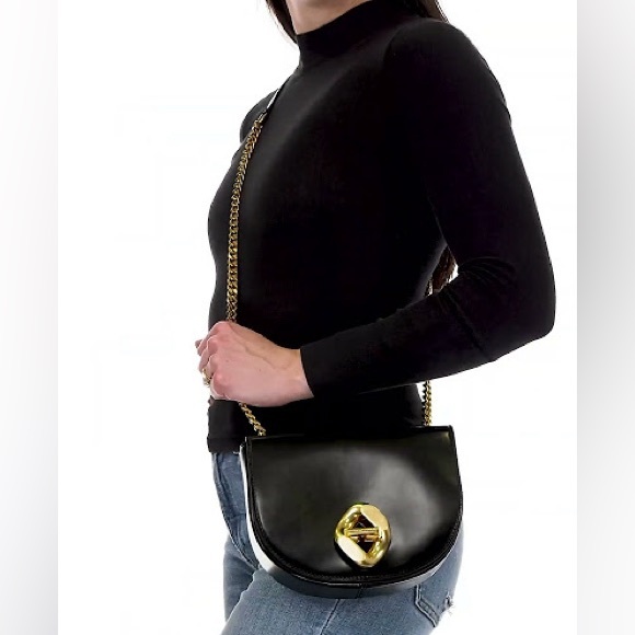 Rebecca Minkoff Mini Leather Saddle Crossbody - Picture 3 of 3